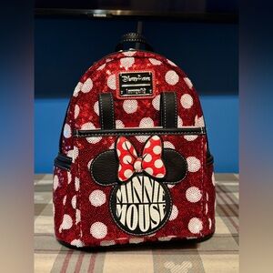 Disney Minnie Mouse polka dot loungefly